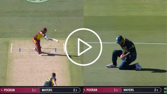 [Watch] Glenn Maxwell Takes A Sharp Catch To Cap Nicholas Pooran In AUS Vs WI 3rd T20I